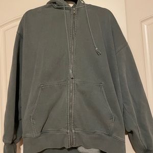 Brandy Melville Oversized Zip Up